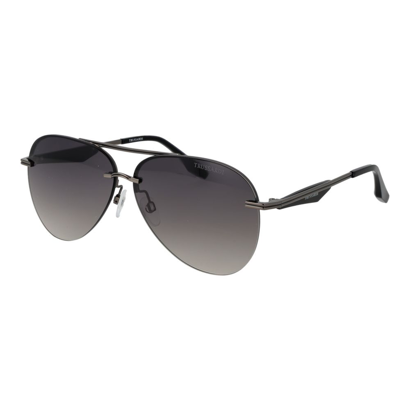 Gray metal sunglasses-null