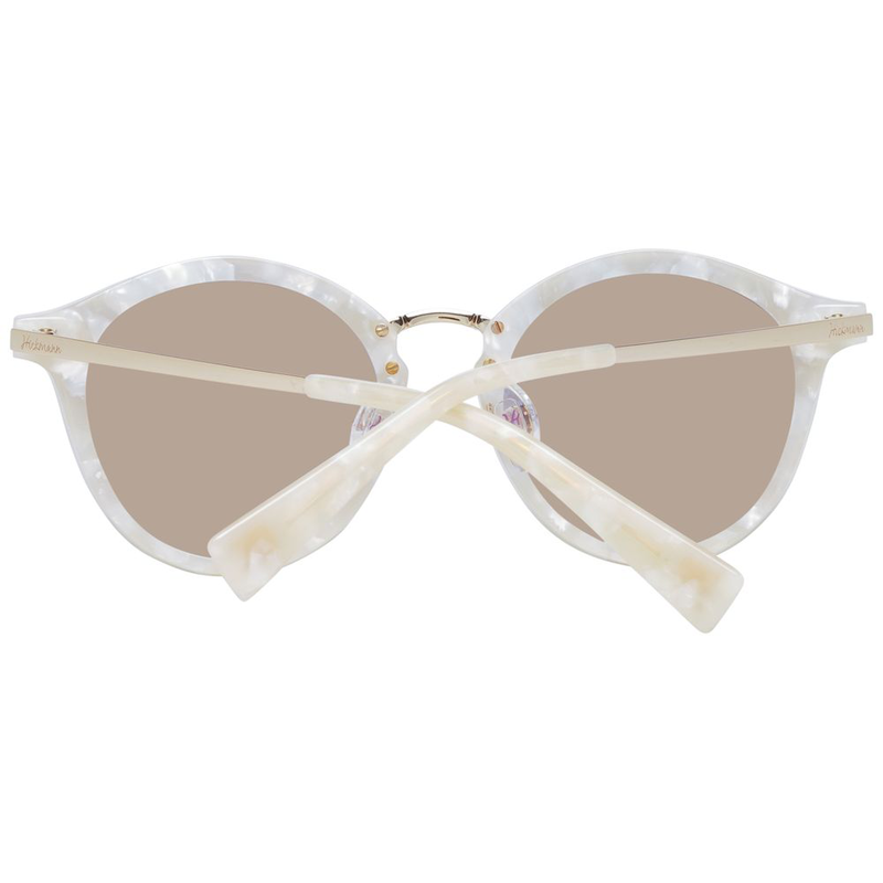 Beige plastic sunglasses-null