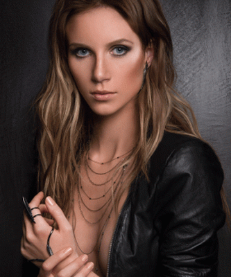 Freya three chain necklace (long), , medium