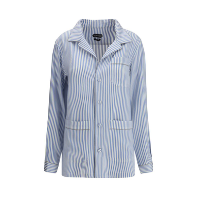 Multicolor silk top sleepwear, Multicolor, medium
