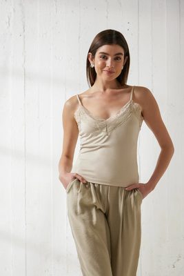 Top lena by enzzo, Beige, medium