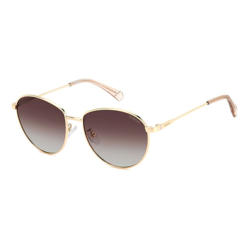 Gold stainless steel sunglasses-null