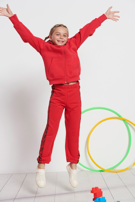 Bdtk kids girls material jogger pants (1232-703800)-null