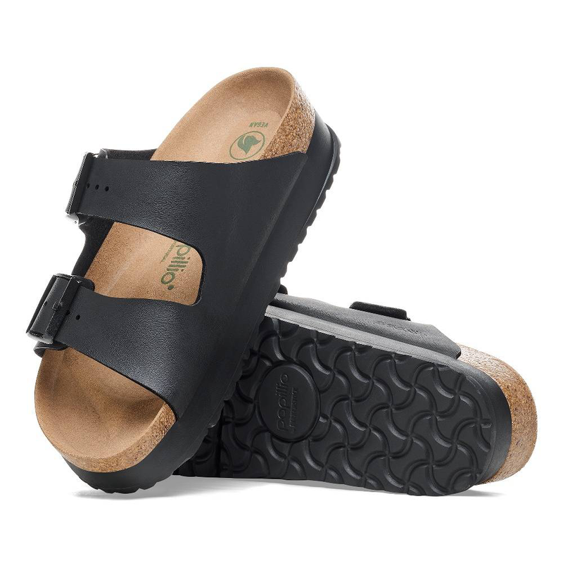 Birkenstock arizona platform flex birko-flor veg narrow papillio image number null