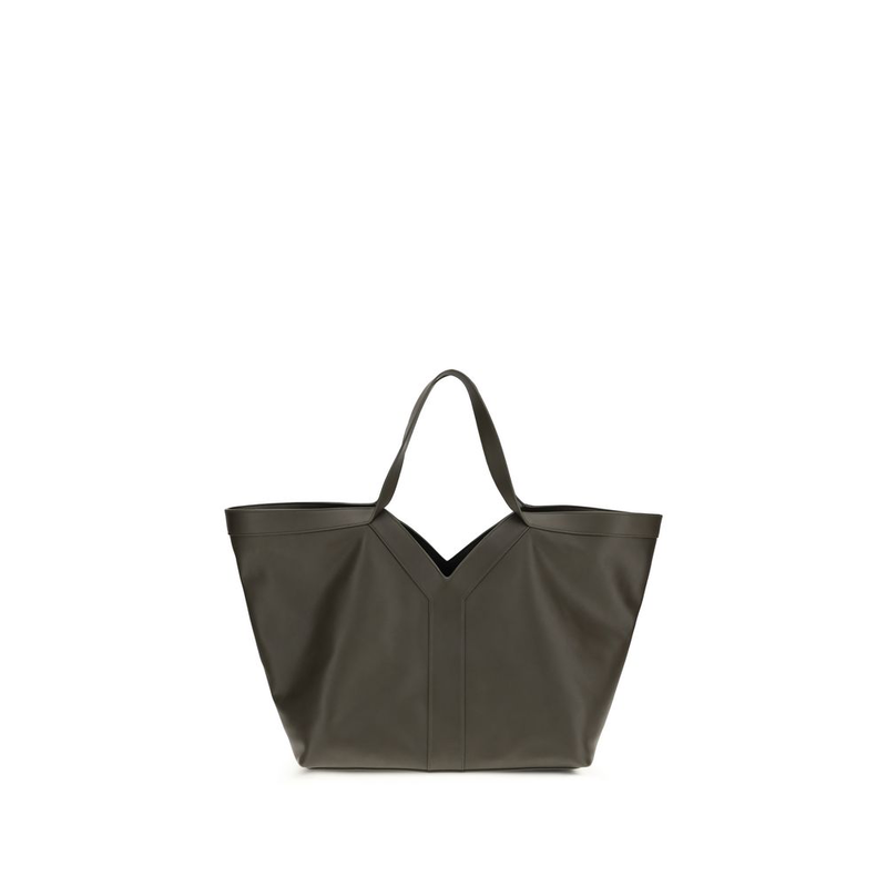 Bicolor calf leather bos taurus shoulder bag-null