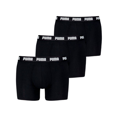 Men everyday boxer 3p, Black, medium