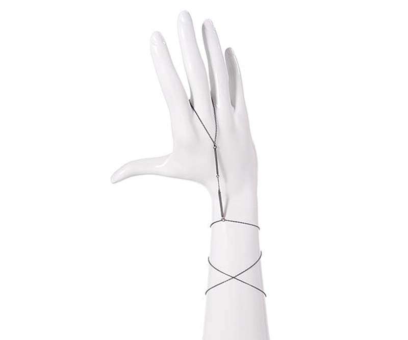 Cupid hand chain bracelet-null