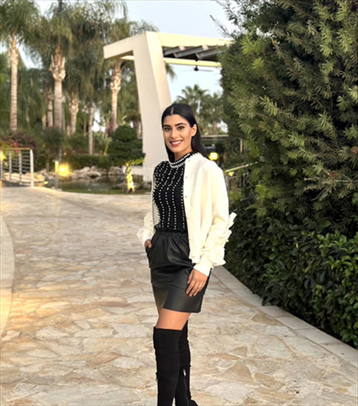 Mini skirt eco leather-null