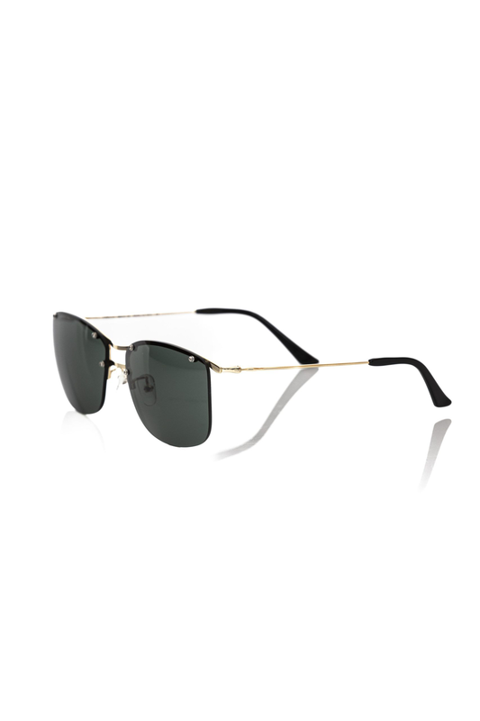 Black metallic fibre men sunglasses-null