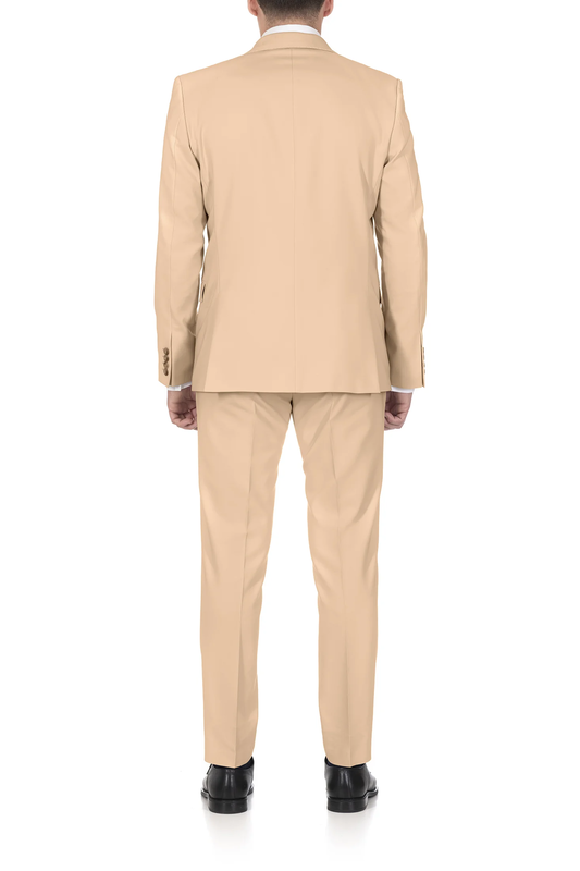 Beige technical suit xc-null