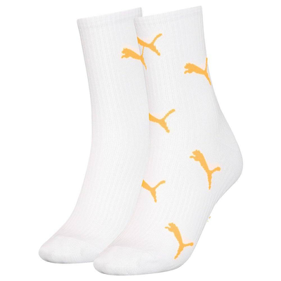 Women cat logo 2-pairs socks
