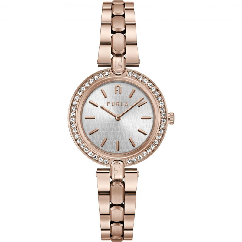 Multicolor stainless steel bracelet watch-null