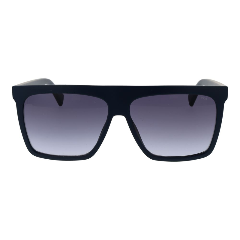 Blue plastic sunglasses-null