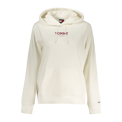 White cotton women sweatshirt, White, medium
