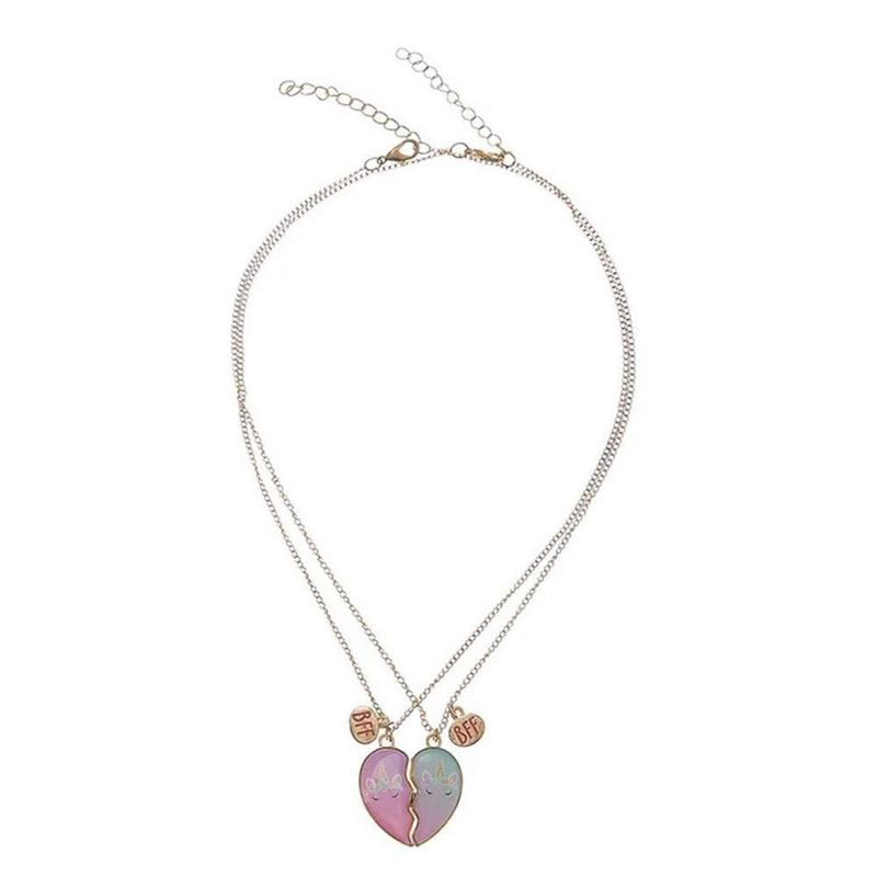 Product image: Team unicorn necklace bff rainbow unicorn-null