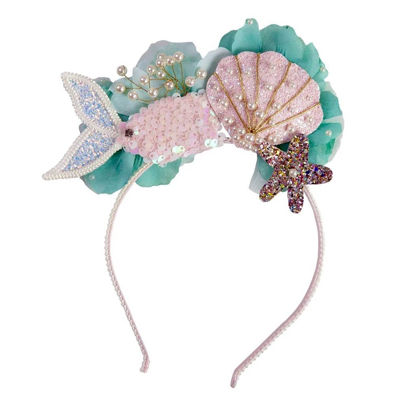 Great pretenders mermalicious headband, teal-null