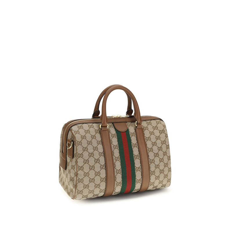 Multicolor canvas handbag-null