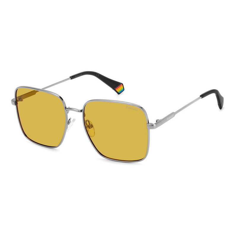 Gray metal sunglasses-null