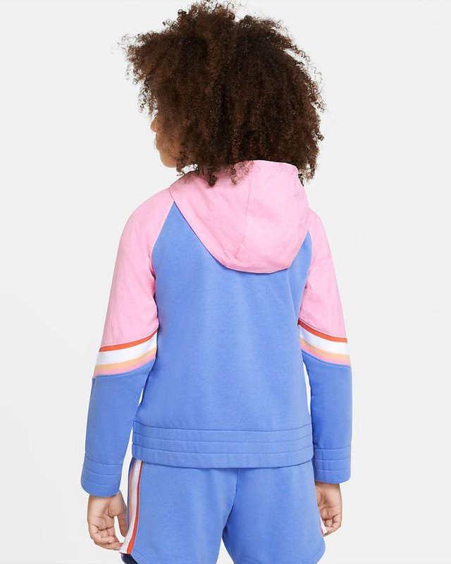 Girls sportswear heritage full-zip hoodie-null