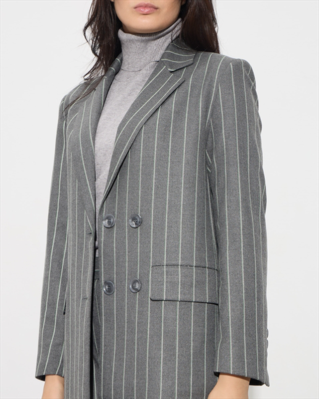 Jacket stripes oversized-null