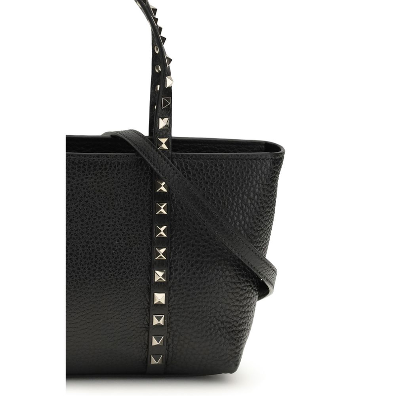 Black calf leather bos taurus shoulder bag-null
