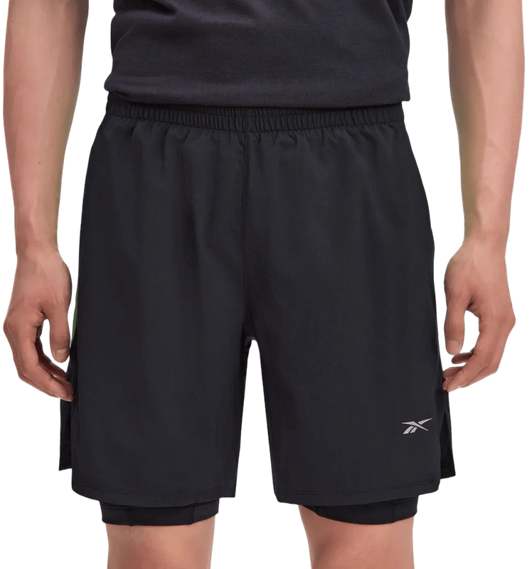 Reebok men's running 2-1 short-null