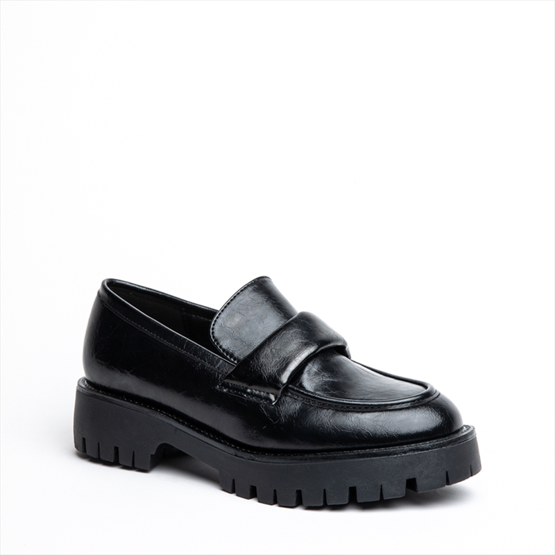 Miss belgini loafer pumps with padded detailing-null