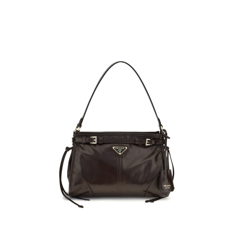 Brown calf leather bos taurus handbag-null