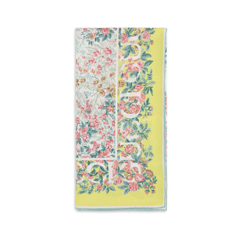 Multicolor silk scarf-null