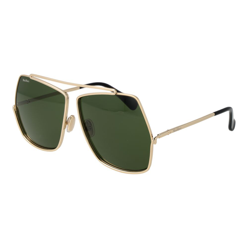 Gold metal sunglasses-null