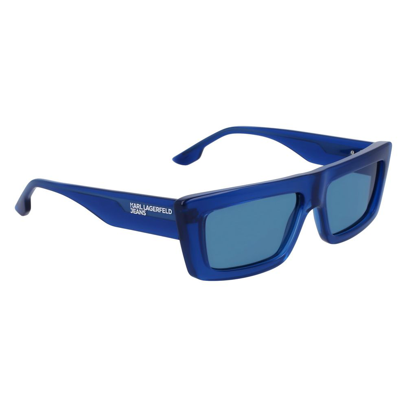 Blue injected sunglasses-null