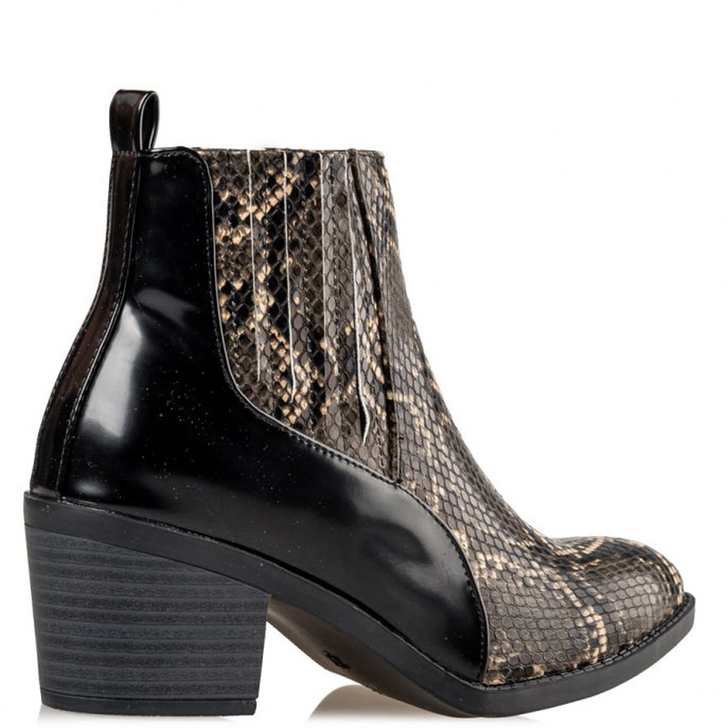 Miss nv western booties -black-null
