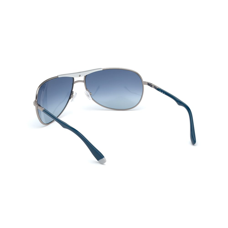 Gray metal sunglasses-null