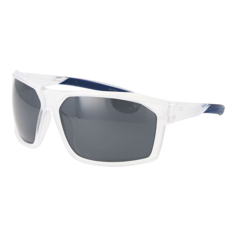 Blue resin sunglasses-null