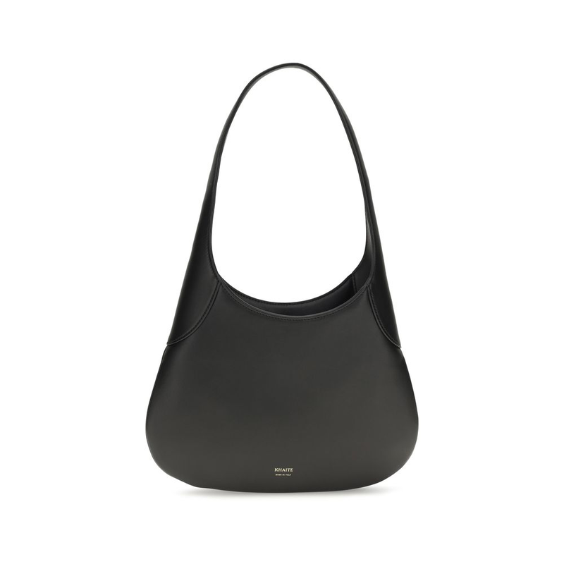 Black calf leather bos taurus shoulder bag-null