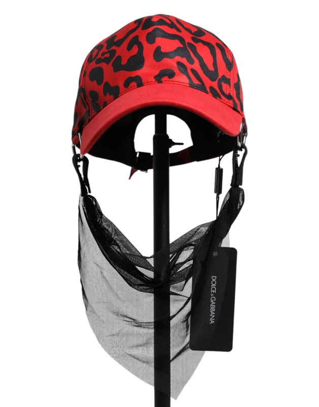 Red cotton 6 panels women baseball cap-null