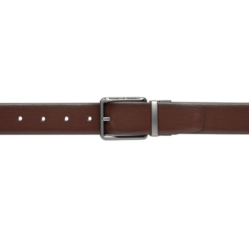 Porsche design business belt 35 reversible dark brown-null