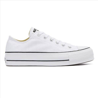 Chuck taylor all star lift, White/black-white, medium