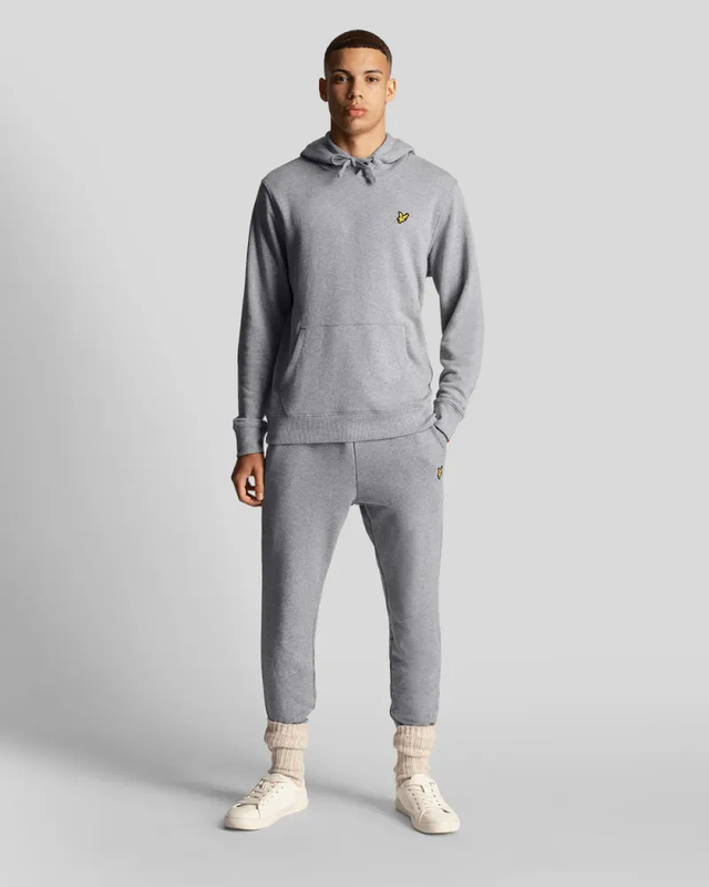 Product image: Skinny sweatpant t28 mid grey marl-null