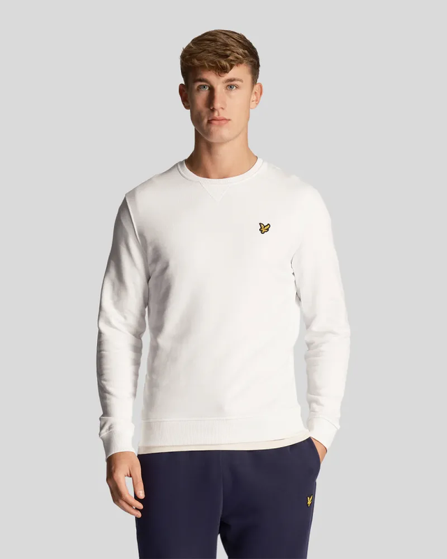 Crew neck sweatshirt 626 white-null