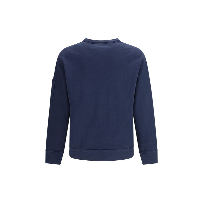 Blue cotton sweatshirt-null