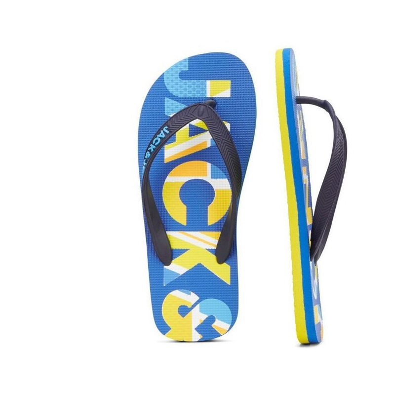 Jack&jones jrlogo print pack flip flop image number null