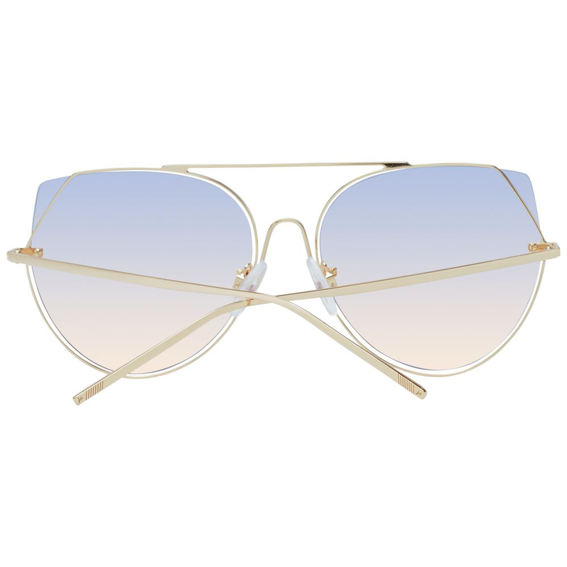 Gold metal sunglasses-null