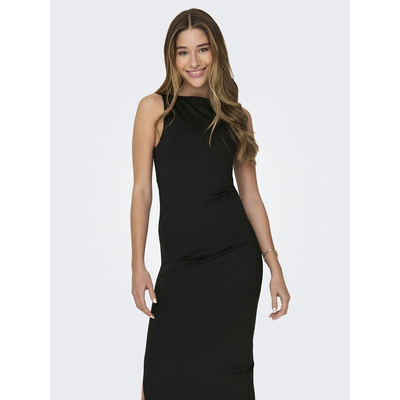 Onleas24 midi dress,sleeveless, Black, medium