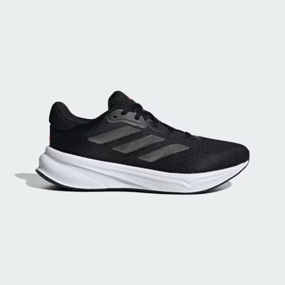 Adidas response shoes, Black/red, medium