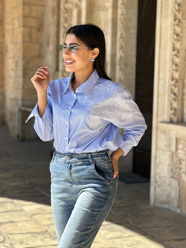 Pinstripe shirt-null