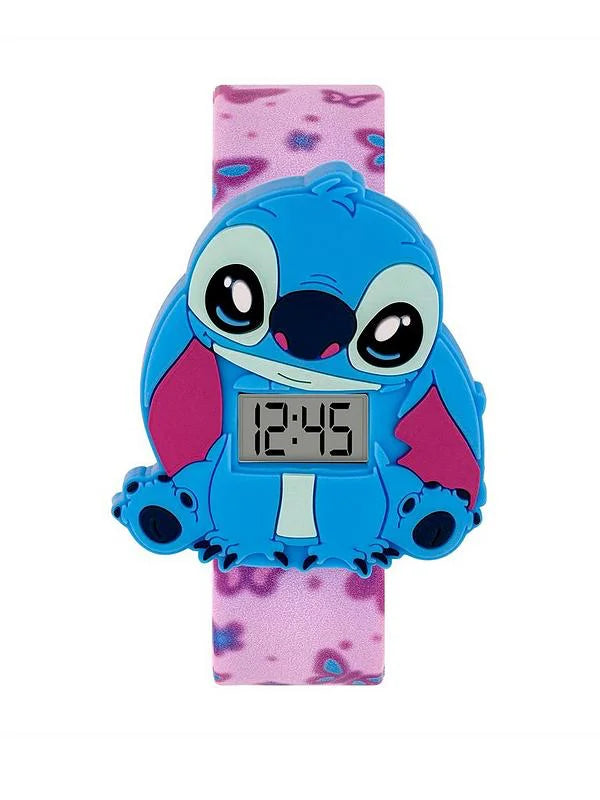 Product image: Stitch digital watch pink slapband-null