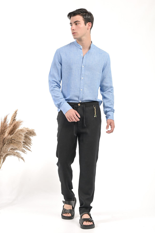 Vittorio linen pants-null