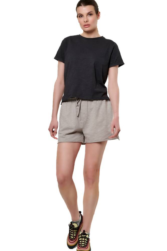 Women's slub textured t-shirt-null