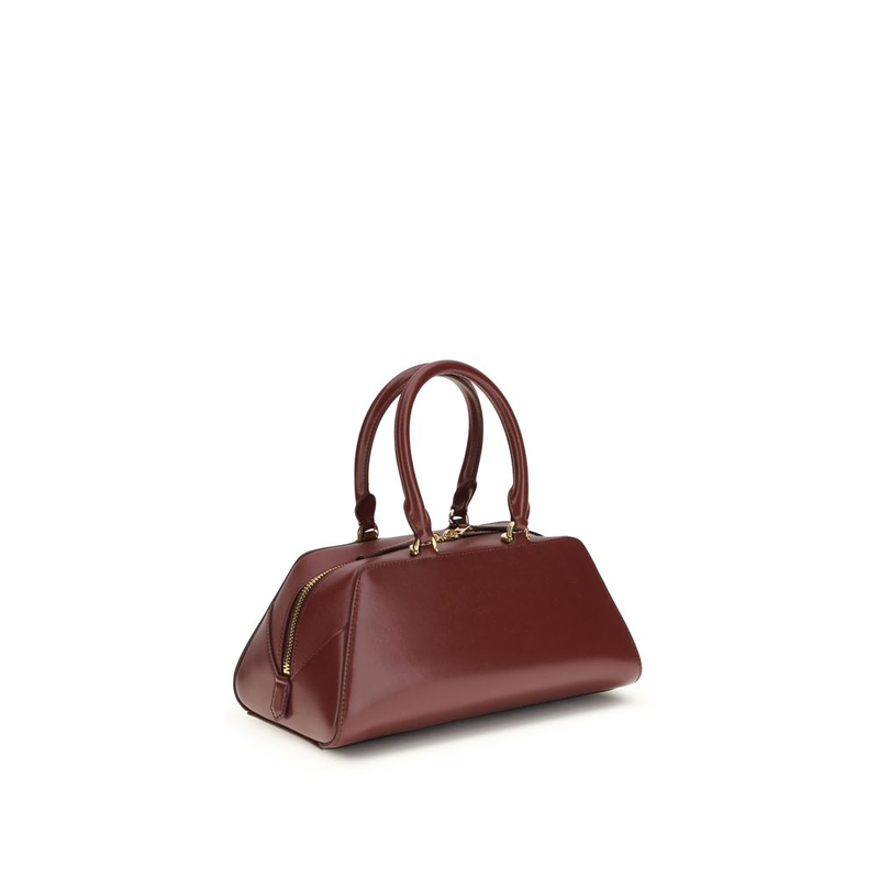 Bordeaux calf leather bos taurus handbag-null